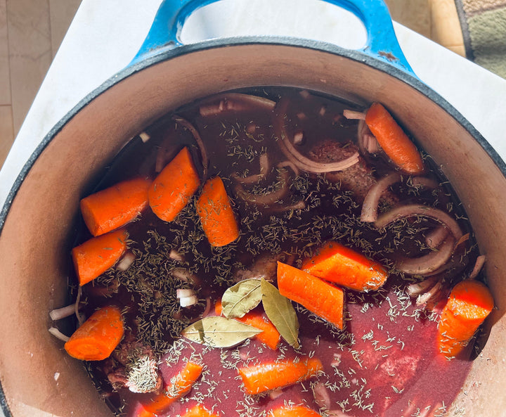 Winter Pot Roast with Red Wine